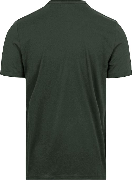 Fred Perry T-Shirt Donkergroen T50 Product / Achterkant