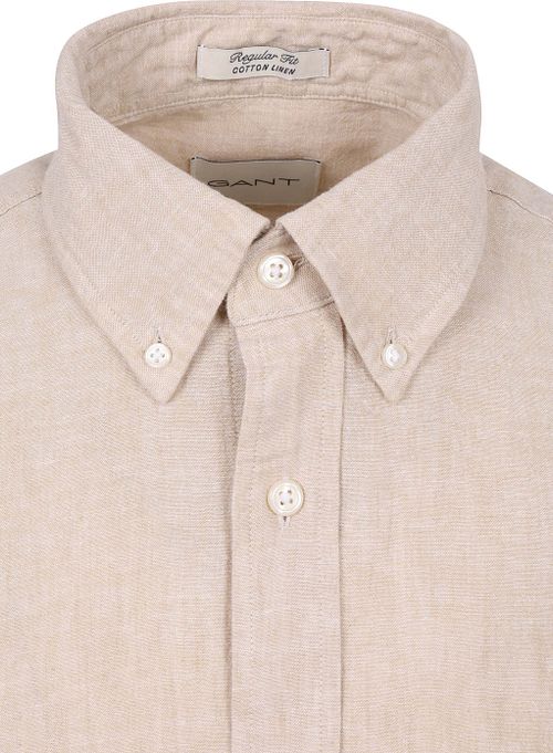 GANT Camisa Casual Lino Beige Product / Detail