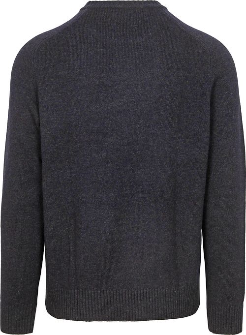 Gant Pullover Wool Blend Marine Product / Achterkant