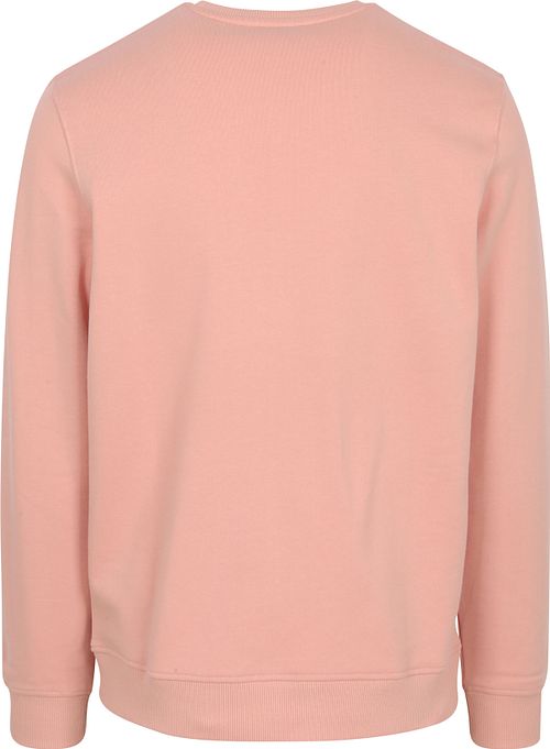Lyle & Scott Sweat Crewneck Grapefruit Rosa Product / Achterkant