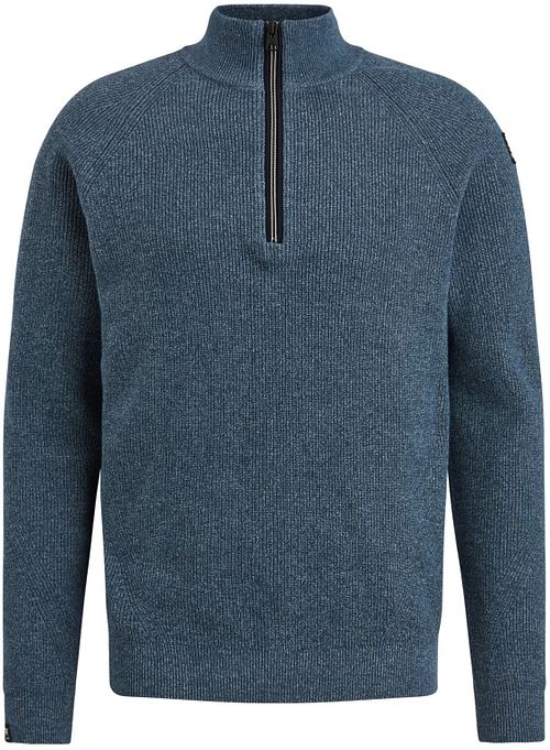 Maglione Vanguard con mezza zip blu Product
