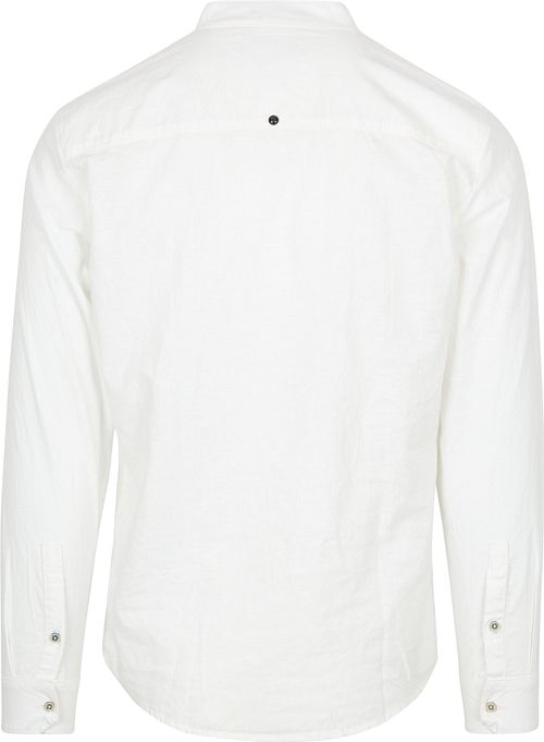 No Excess Shirt Mix Laine Blanche Product / Achterkant