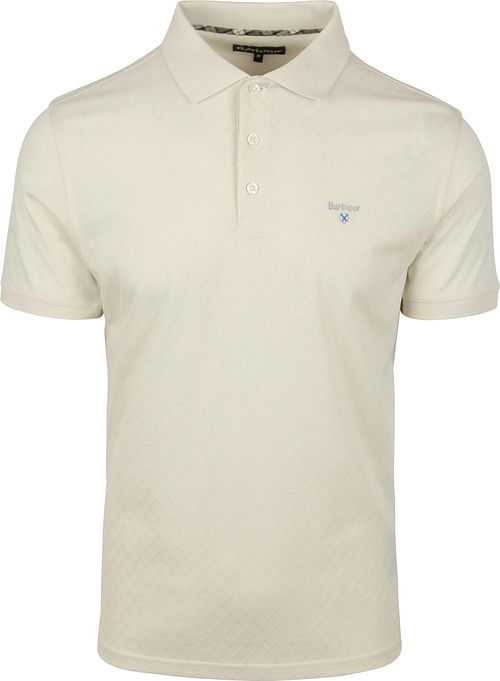 Polo Barbour Sutton Tailored bianco antico Product