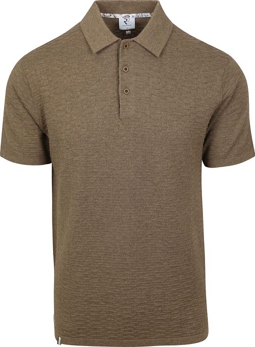 R2 Polo Strikket i Taupe Product