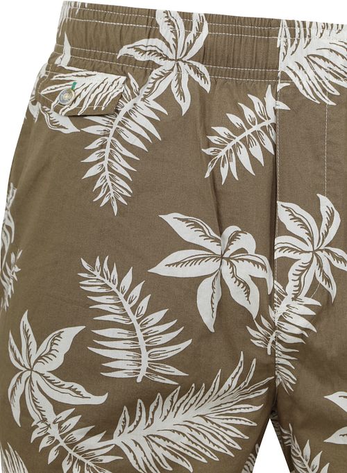 Scotch and Soda Short Print Ciemnozielone Product / Detail