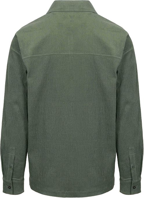 Scotch & Soda Kordfløyel Langermet Polo Grønn Product / Achterkant