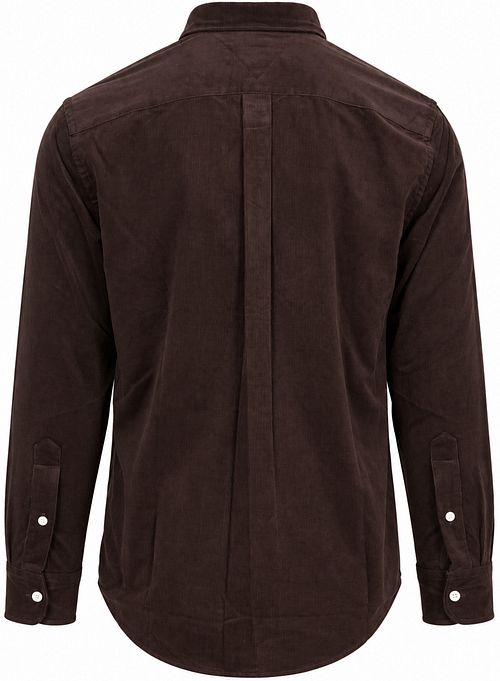 Tommy Hilfiger Corduroy Koszula Brązowy