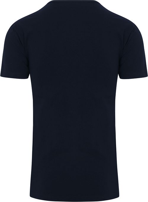 Alan Red Ottawa T-shirt Stretch Navy (2Pack) Product / Achterkant
