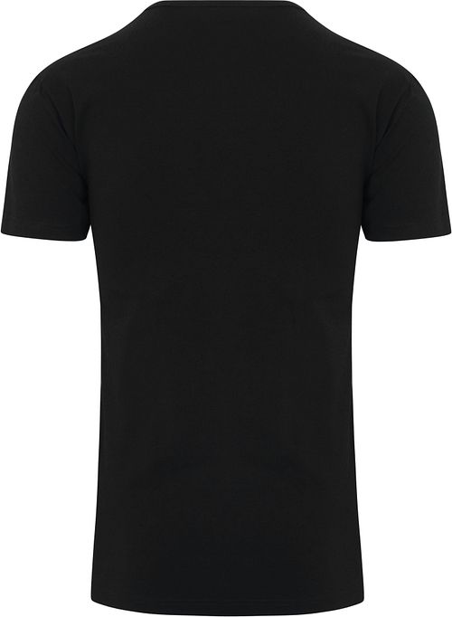 Alan Red Ottawa T-Shirt Stretch Nero (2 Pack) Product / Achterkant