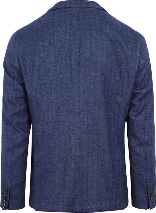 Americana Suitable Lugano azul marino Product / Achterkant