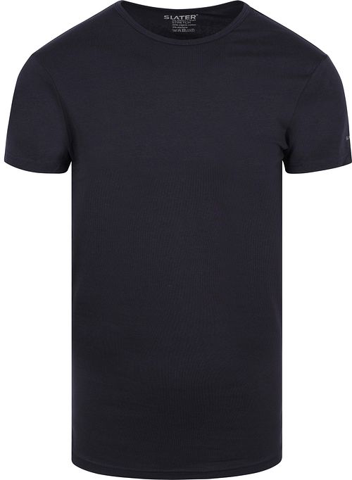Slater pack de 2 T-Shirts elásticas en azul marino Product
