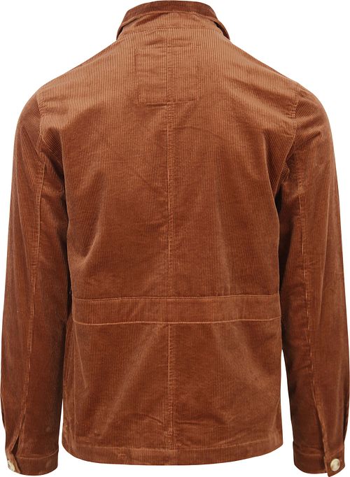 Blue Industry Overshirt i Kontroll Cognac Product / Achterkant