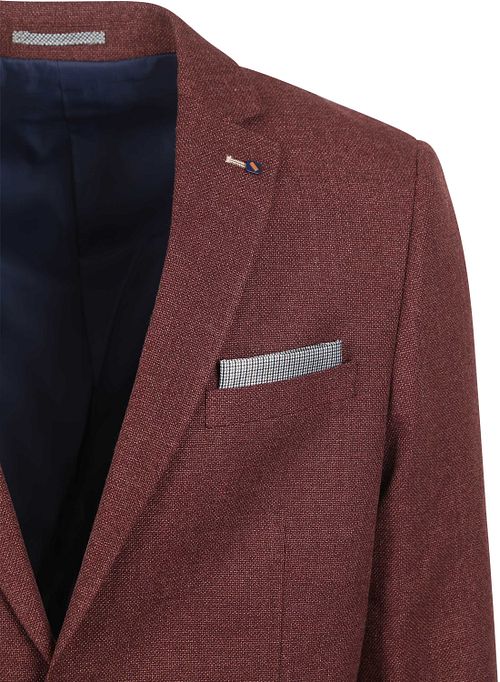 Suitable Blazer Purre Struktur Bordeaux Product / Detail