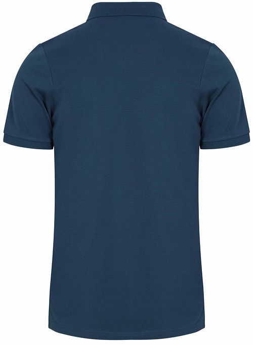 Koszulka polo Steppin' Out Piqué w kolorze królewskiego błękitu Product / Achterkant