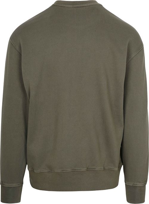 Levi's Sweater Authentic Logo Grün Product / Achterkant