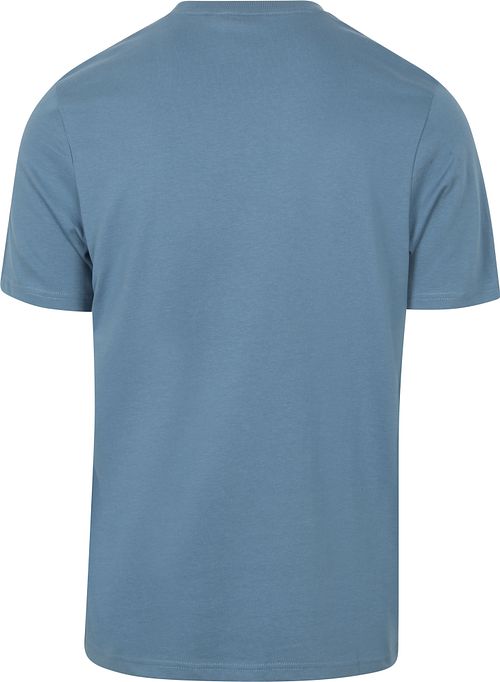 Lyle & Scott T-shirt Ocean Blå Product / Achterkant