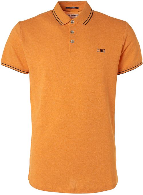 No Excess Polo Garment Dye Gelb Product