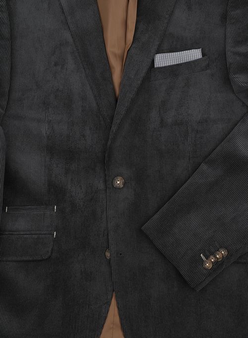 Suitable kavaj Heleen corduroy Cosmos Blå Product / Detail