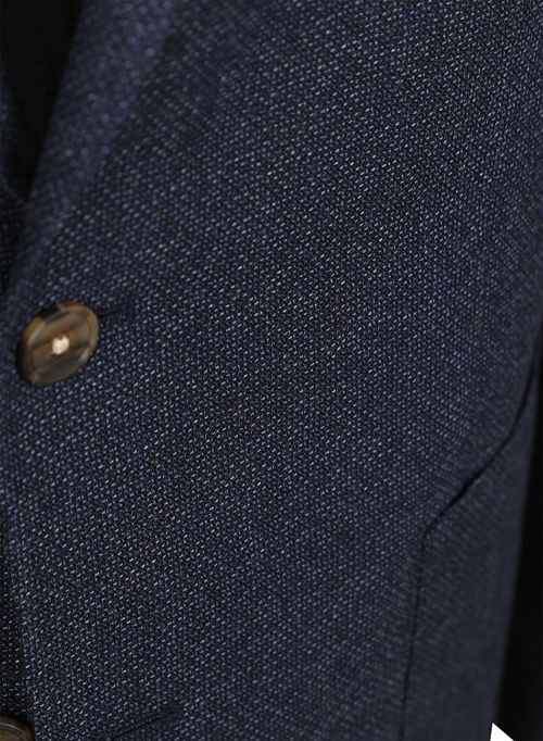Suitable blazer Leek Structure Navy Product / Detail