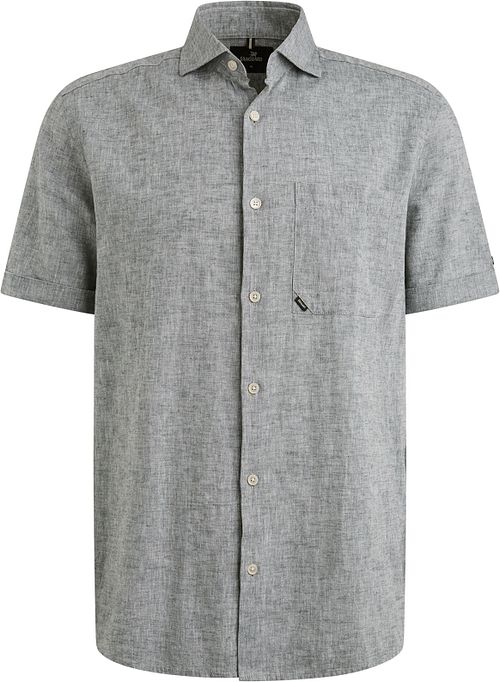 Vanguard Short Sleeve Hemd Linnen Blend Dark Slate Product