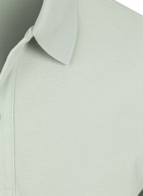 Profuomo Piqué Poloshirt Vert Clair Product / Detail