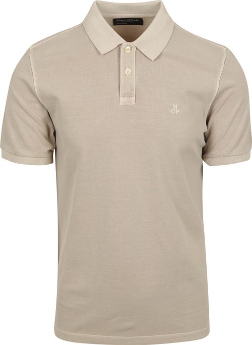 Marc O'Polo Polo Faded Silk Gris-Beige Product