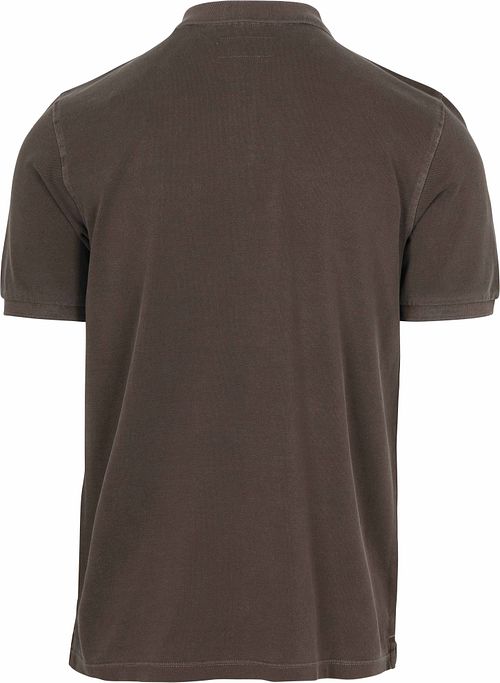 Marc O'Polo Polo Shirt Piqué Nickle Brown