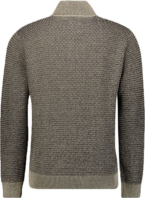 No Excess jersey con media cremallera en greige Product / Achterkant