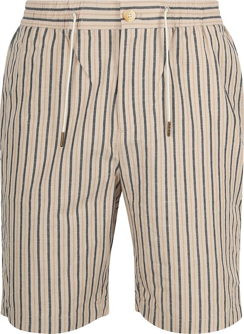 Scotch and Soda Fave Short Rayures Beige Product