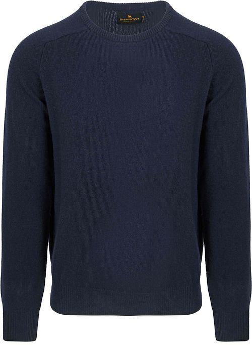 Steppin' Out Trui Lamswol Marineblå Product