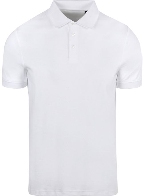 Suitable Liquid Poloshirt Weiß Product