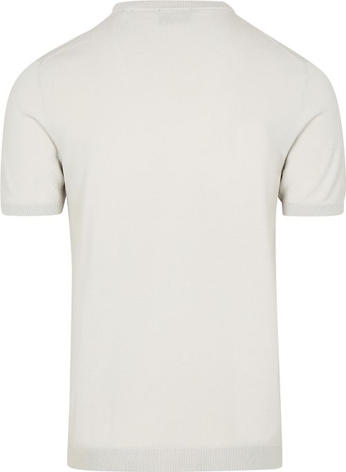 Suitable Strikket-skjorte Wap Ecru Product / Achterkant