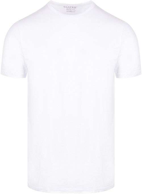 Slater 2-pack Basic Fit T-Shirt Biały Product