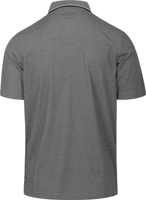 CASAMODA Polo Mörkgrå Product / Achterkant