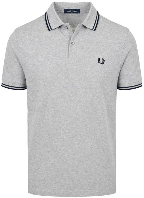 Fred Perry Polo Tipped M3600 Grijs 88C Product