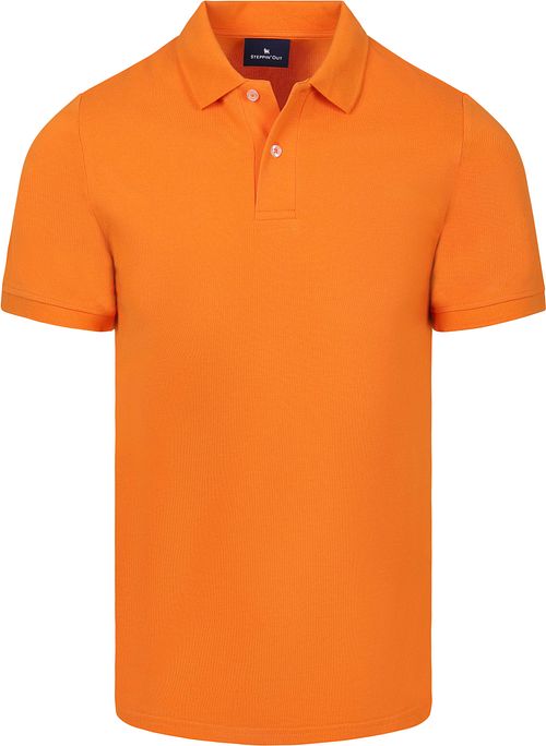 Koszulka polo Steppin' Out Piqué w kolorze pomarańczowym Product