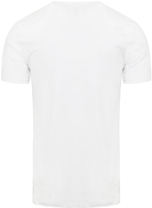Mey Dry Cotton T-Shirt de cuello redondo Blanco Product / Achterkant