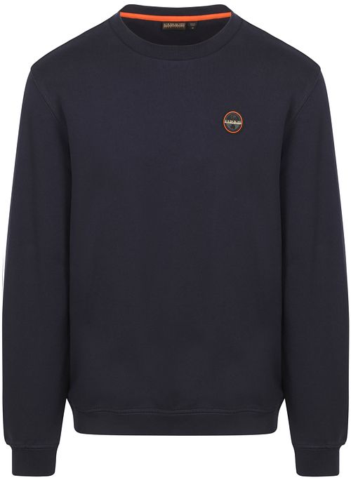 Napapijri Badge Trøje Marineblå Product