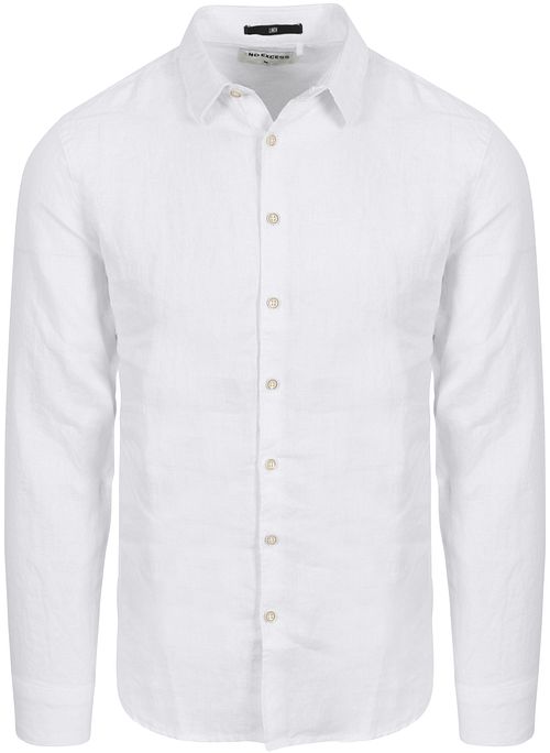 No Excess Skjorta i vitt linne Product
