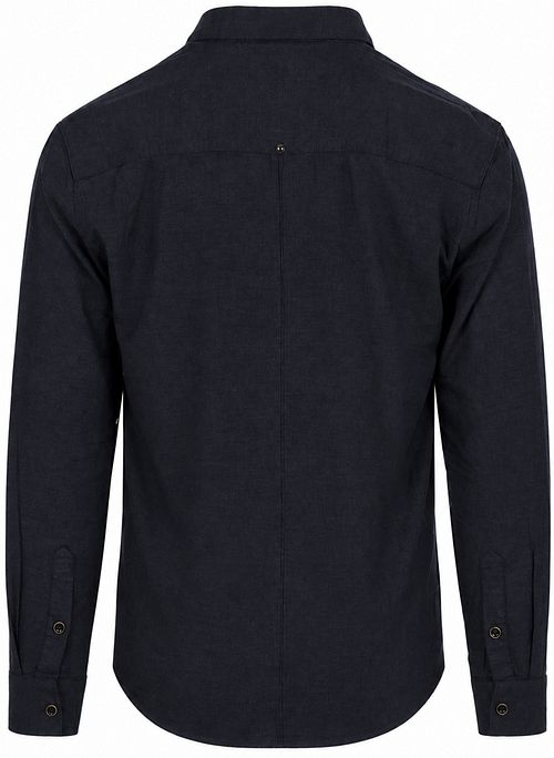 No Excess Skjorte Antracit Melangeflannel