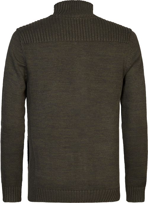 Petrol Strickjacke Elim Dunkelgrün Product / Achterkant