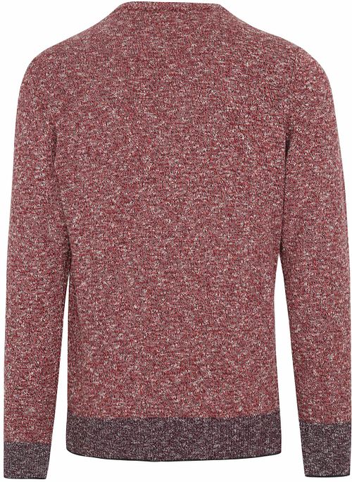 Scotch and Soda Pullover Rot Melange Product / Achterkant