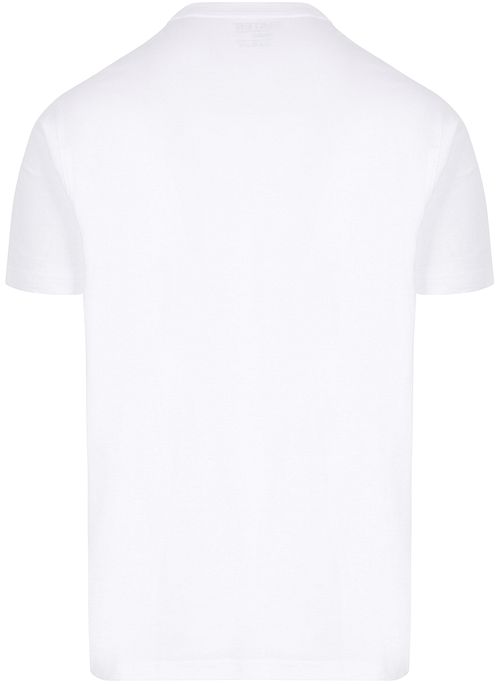 Slater pack de 2 American T-Shirt blanco Product / Achterkant