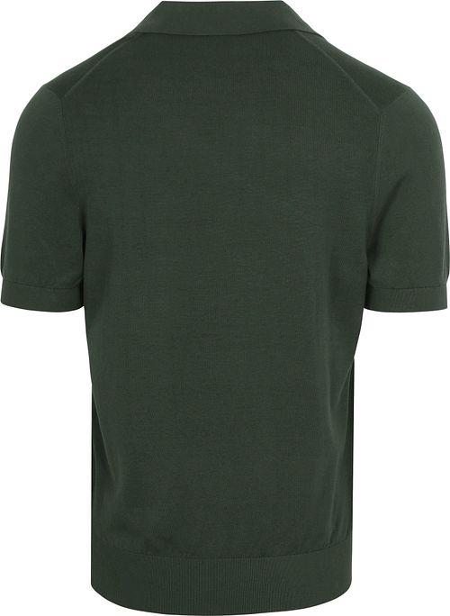 Suitable Poloshirt Riva Compact Dunkelgrün Product / Achterkant