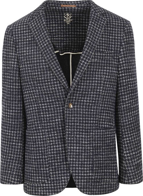 Suitable Respect Veste de Costume Jersey PDP Flex Bleu Foncé Product