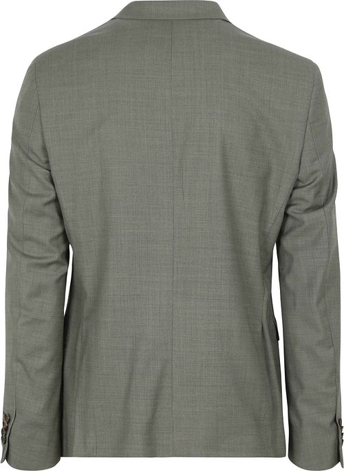 Suitable Strato Toulon Kostuum Wol Groen Product / Achterkant