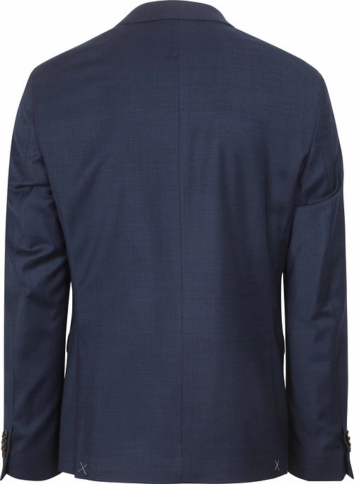 Suitable Toulon Kostuum Wol Navy Product / Achterkant