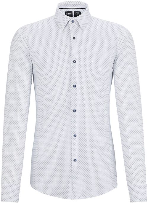 BOSS Chemise Hank Stretch Impression Blanche Product