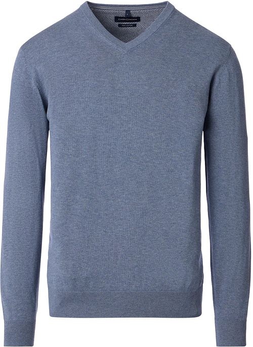 Casa Moda Pullover V-Hals Grå Indigo Product