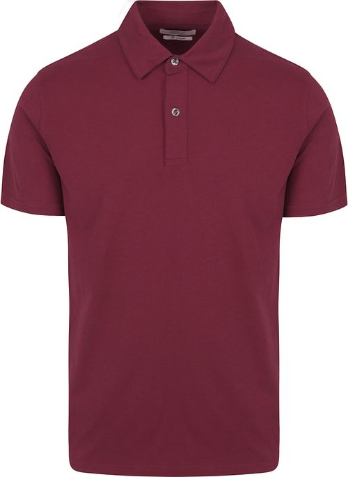 King Essentials The James Poloshirt Burgundy Product